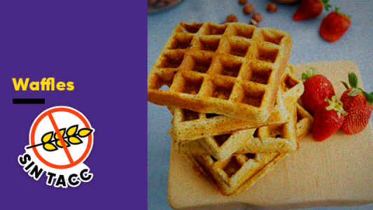 Waffles sin TACC