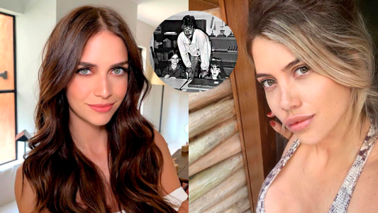 El sorpresivo posteo de Zaira Nara a su papá y la reacción de Wanda