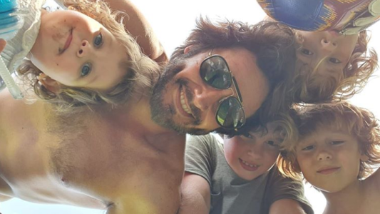 La desconocida rutina familiar de Benjamín Vicuña con sus hijos