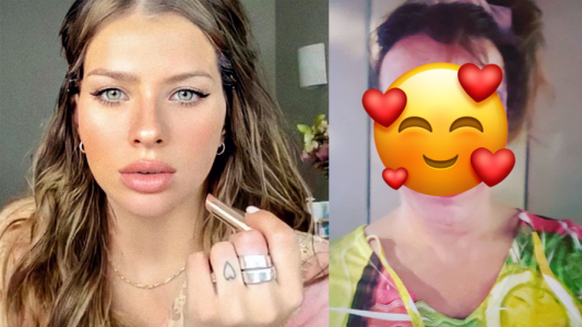La desopilante imitación de Lizy Tagliani a los tutoriales de maquillaje de la China Suárez