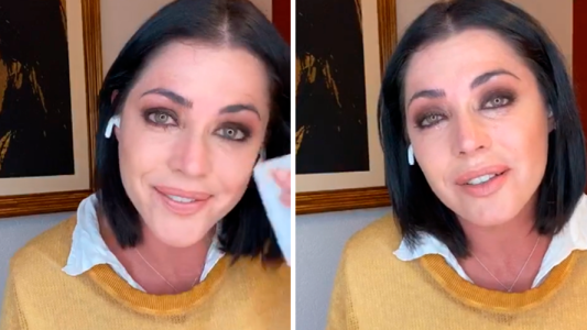 Entre lágrimas Pamela David contó que será tía