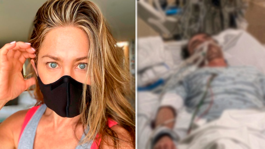 La impactante foto de Jennifer Aniston para concientizar sobre la pandemia
