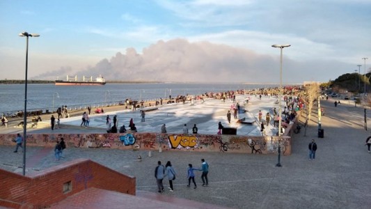 Impactante video de las quemas en las islas del Delta del Paraná
