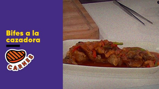 Bifes a la cazadora