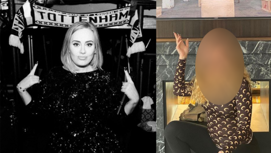¡Otra sorpresa para los fans de Adele! La artista volvió a compartir una foto con un look espléndido