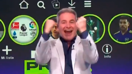 El hilarante festejo de Ariel Rodríguez por la vuelta del fútbol