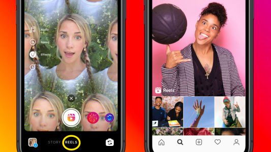Instagram lanzó una nueva función llamada “Reels” que competirá con TikTok