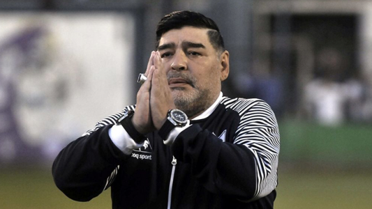 El dolor de Maradona por la muerte de su cuñado