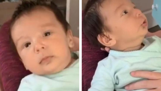 Increíble, pero viral: bebé de 10 semanas dice “te amo”