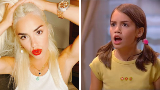 La emoción de Lali Espósito por Robertita en Floricienta