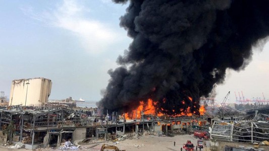 Nuevo incendio en Beirut a un mes de la explosión