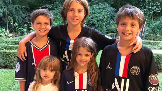 Los hijos de Wanda Nara empezarán un colegio con idioma francés