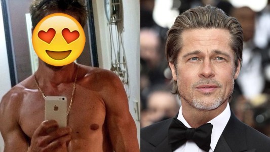 El doble de Brad Pitt: de albañil a inflluencer