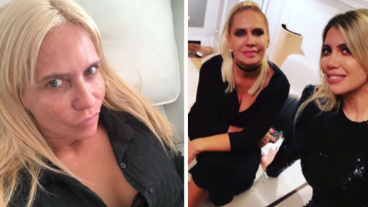 Igualitas: el increíble parecido entre Wanda Nara y su mamá