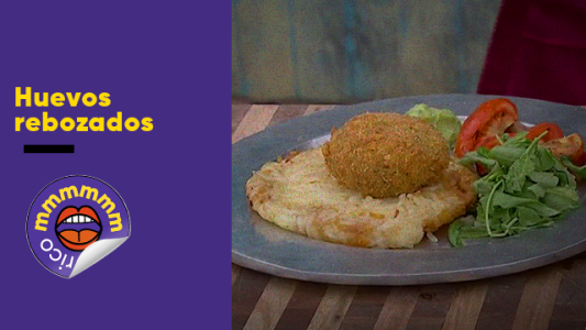 Tremendos huevos rebozados