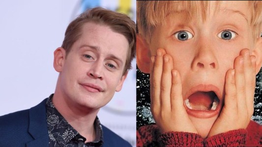 Macaulay Culkin usó un original tapabocas inspirado en "Mi Pobre Angelito"