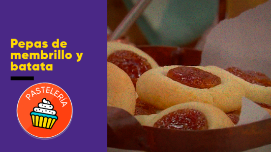 Pepas de membrillo y batata