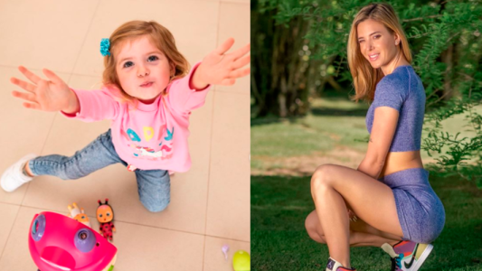 La hija de Jesica Cirio tiene su propio personal trainer