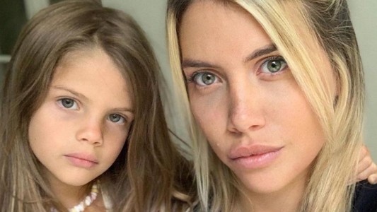 Wanda Nara compartió una foto de chica y sorprendió su parecido con Francesca