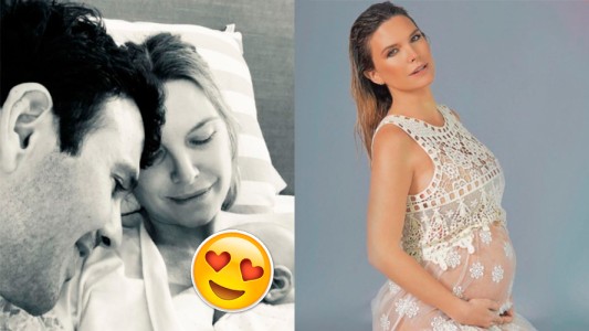 Sofía Zámolo mostró la cara de su beba