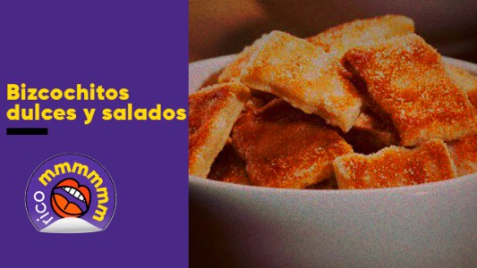 Bizcochitos dulces y salados