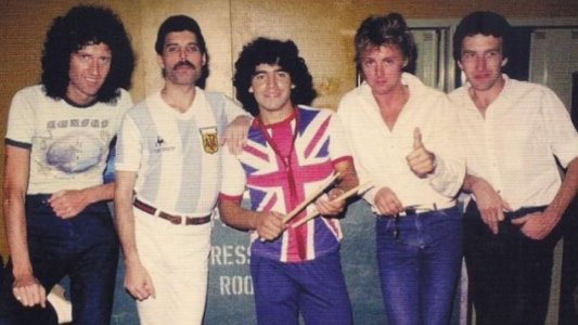 El homenaje de Queen a Diego Maradona