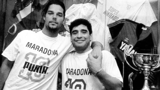 Las palabras de Ricky Martin por la muerte de Diego Maradona
