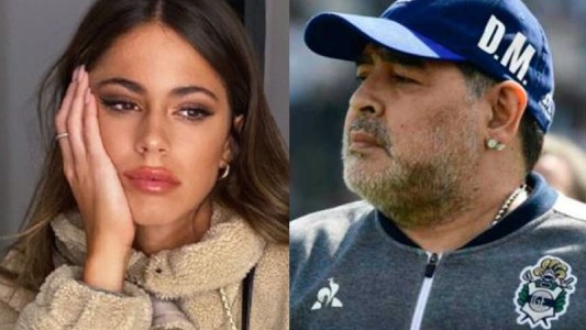 El sentido mensaje de Tini Stoessel para Maradona