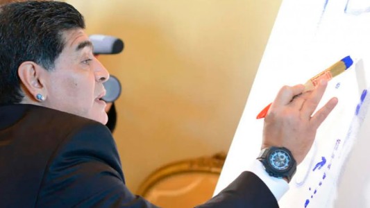 Artista argentino: la despedida del MALBA para Maradona