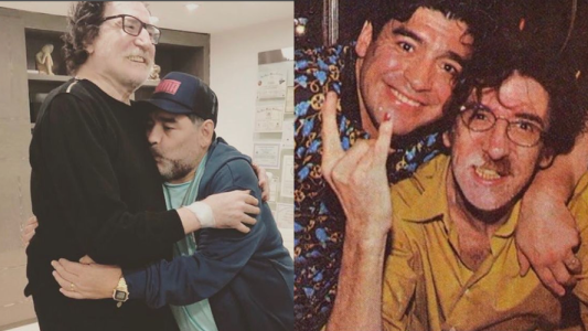 La emotiva carta que le escribió Charly García a su amigo Diego Maradona