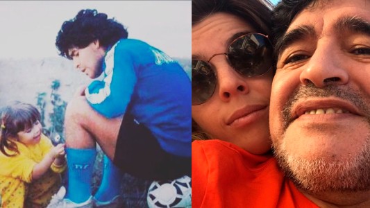 El mensaje de despedida de Dalma a Diego