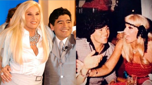 La dedicatoria de Susana Giménez a Diego Maradona