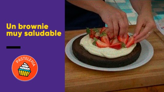 Un brownie delicioso y saludable