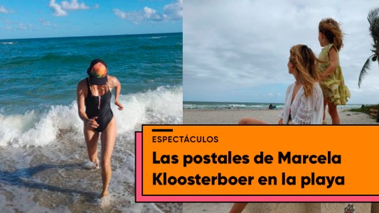 Las vacaciones de Marcela Kloosterboer en Estados Unidos