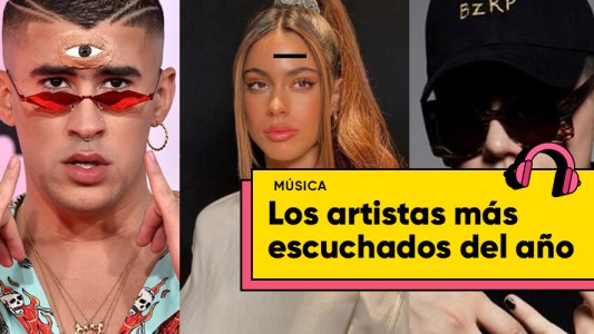Estos son los artistas más escuchados del año