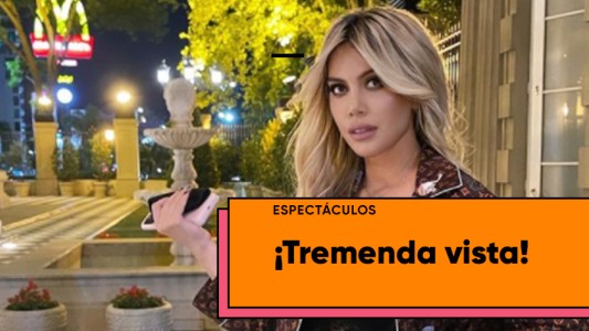La lujosa vista de Wanda Nara en Buenos Aires