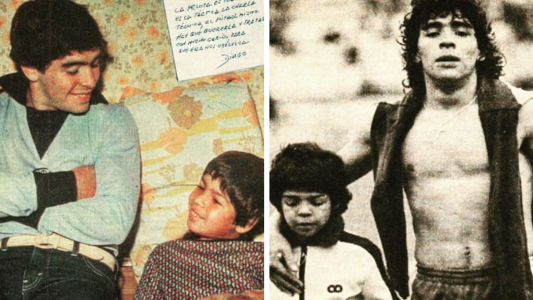 El conmovedor mensaje de agradecimiento de Lalo Maradona