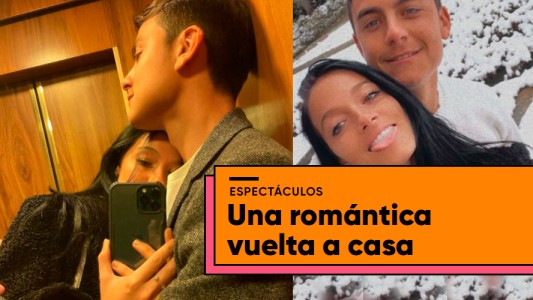 El regreso de Oriana Sabatini y Paulo Dybala a su casa