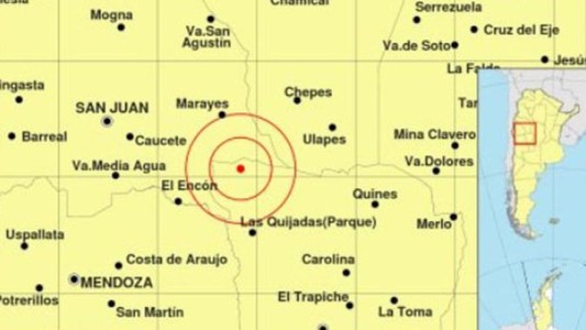 Fuerte temblor en San Luis