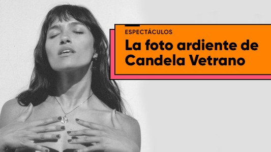 Candela Vetrano, en topless en su Instagram