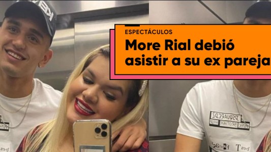 More Rial debió asistir a su ex pareja en una fiesta clandestina