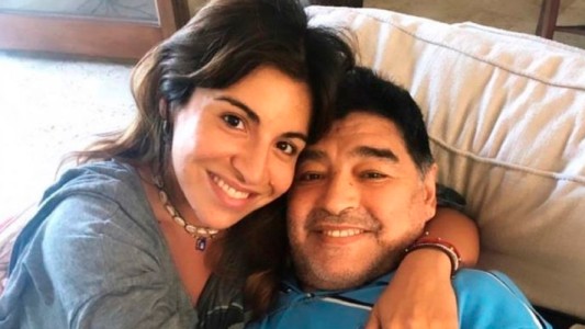 El emocionante primer posteo de Gianinna Maradona dedicado a su papá