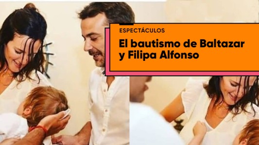 Paula Chavés bautizó a Baltazar y Filipa, con la participación de una madrina Famosa