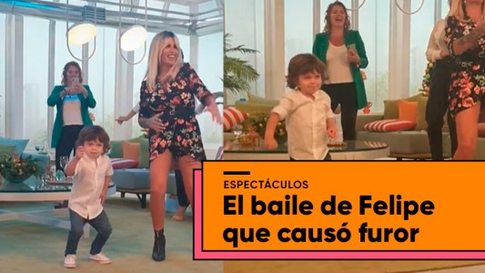 El baile de Felipe, el hijo de Flor Peña, que es furor