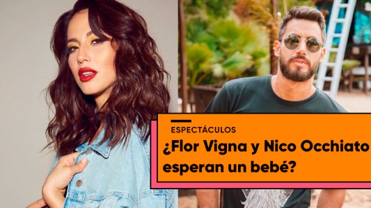 ¿Flor Vigna y Nico Occhiato esperan un bebé?