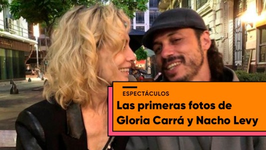 Las primeras fotos de Gloria Carrá y Nacho Levy
