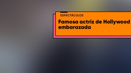 Una famosa actriz de Hollywood embarazada