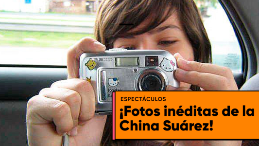 Descubren fotos inéditas de la China Suárez