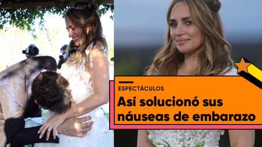 La curiosa solución que recibió Belén Francese para las náuseas de su embarazo