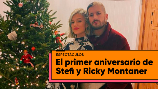 Ricky Montaner y Stefi Roitman festejaron su primer Aniversario